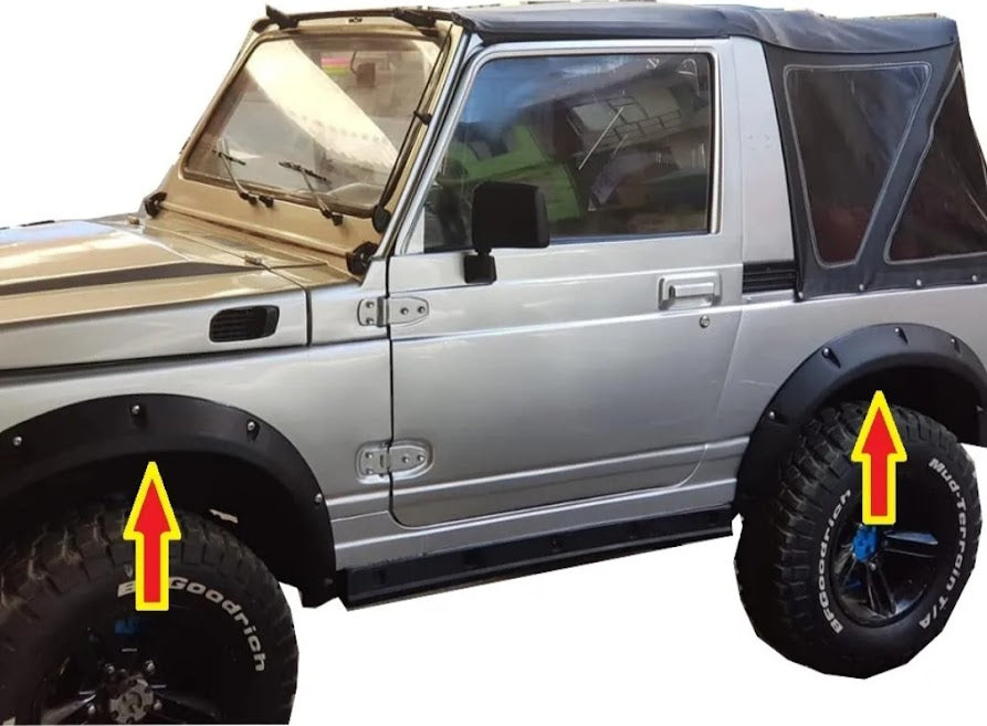 Samurai Sj410 413 Suzuki Buches De Guardafango Repuesto