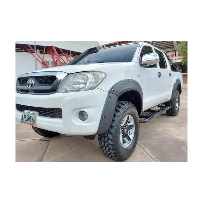 Toyota Hilux Ampliaciones De Guardafangos Delant / Tras Negro
