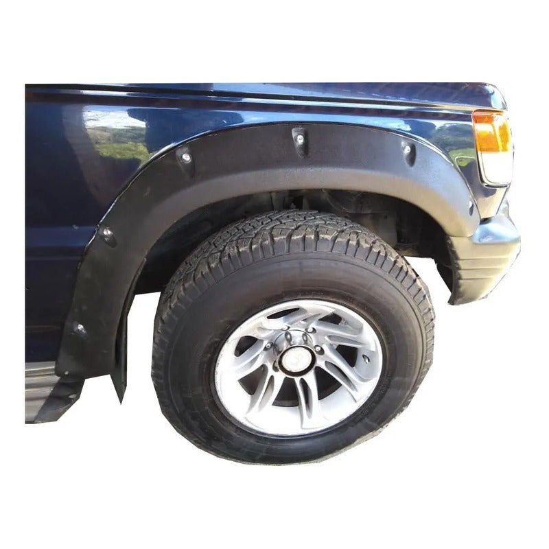 Fenders Delanteros/traseros Montero Negro Fibra Negro
