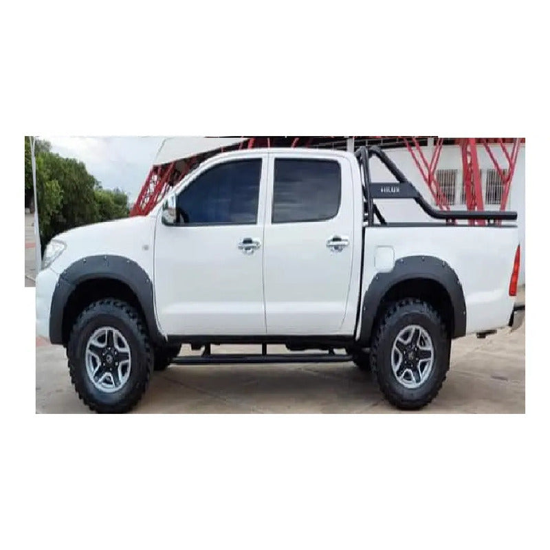 Toyota Hilux Ampliaciones De Guardafangos Delant / Tras Negro