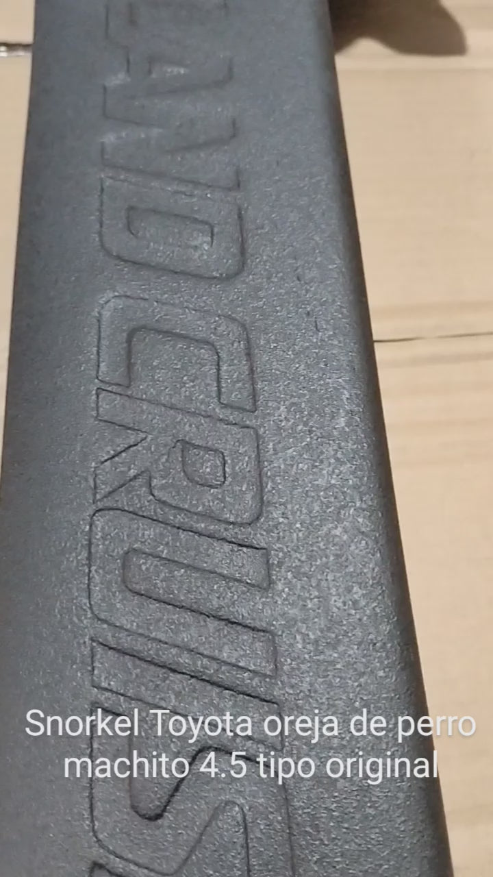 Toyota Macho 4.5 Snorkel Anfibio Accesorios Repuesto De Lujo